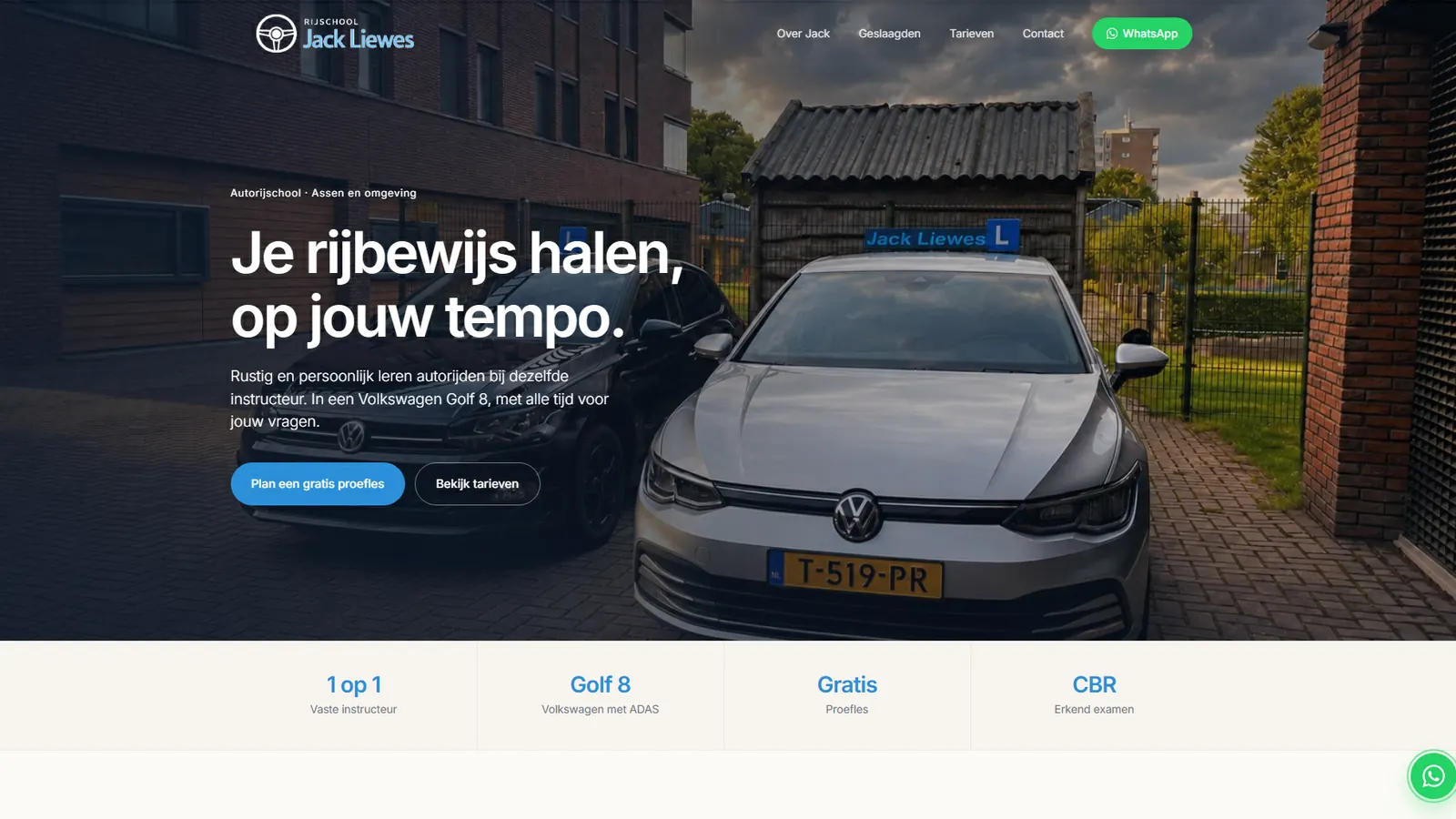 Rijschool Jack Liewes